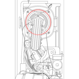 5114755 - BAXI - Neta-Tec - 28 GA - Combustion Chamber Gasket